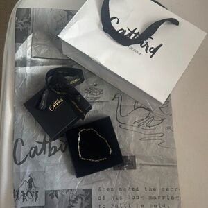 NEW Catbird 1976 Gold Chain Forever Welded  Bracelet 6.75 inches